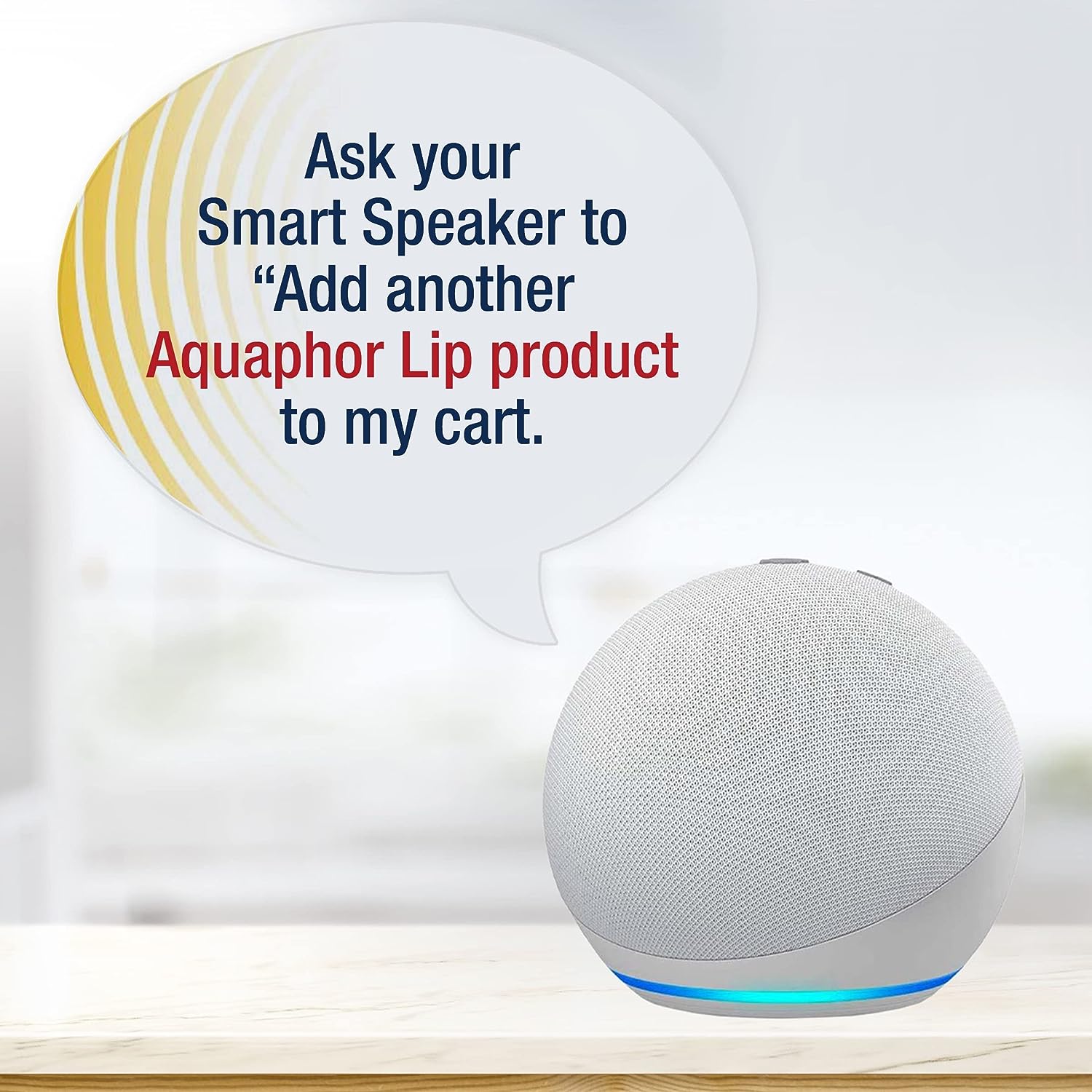 Aquaphor Lip Repair Ointment - Long-lasting Moisture to Soothe Dry Chapped Lips - .35 fl. oz. Tube - 24hrsmart